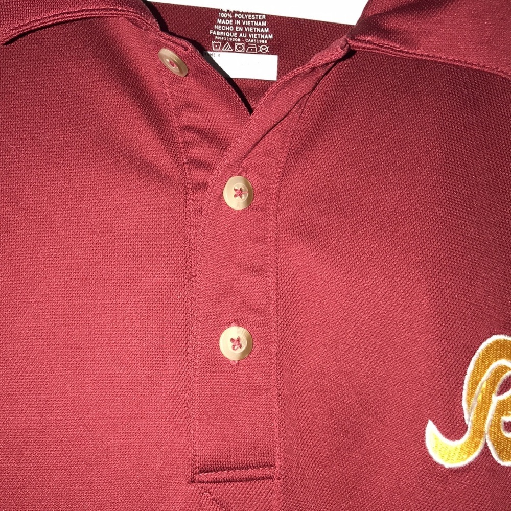 Men’s NFL Redskins Reebok Polo - Picture 2 of 13